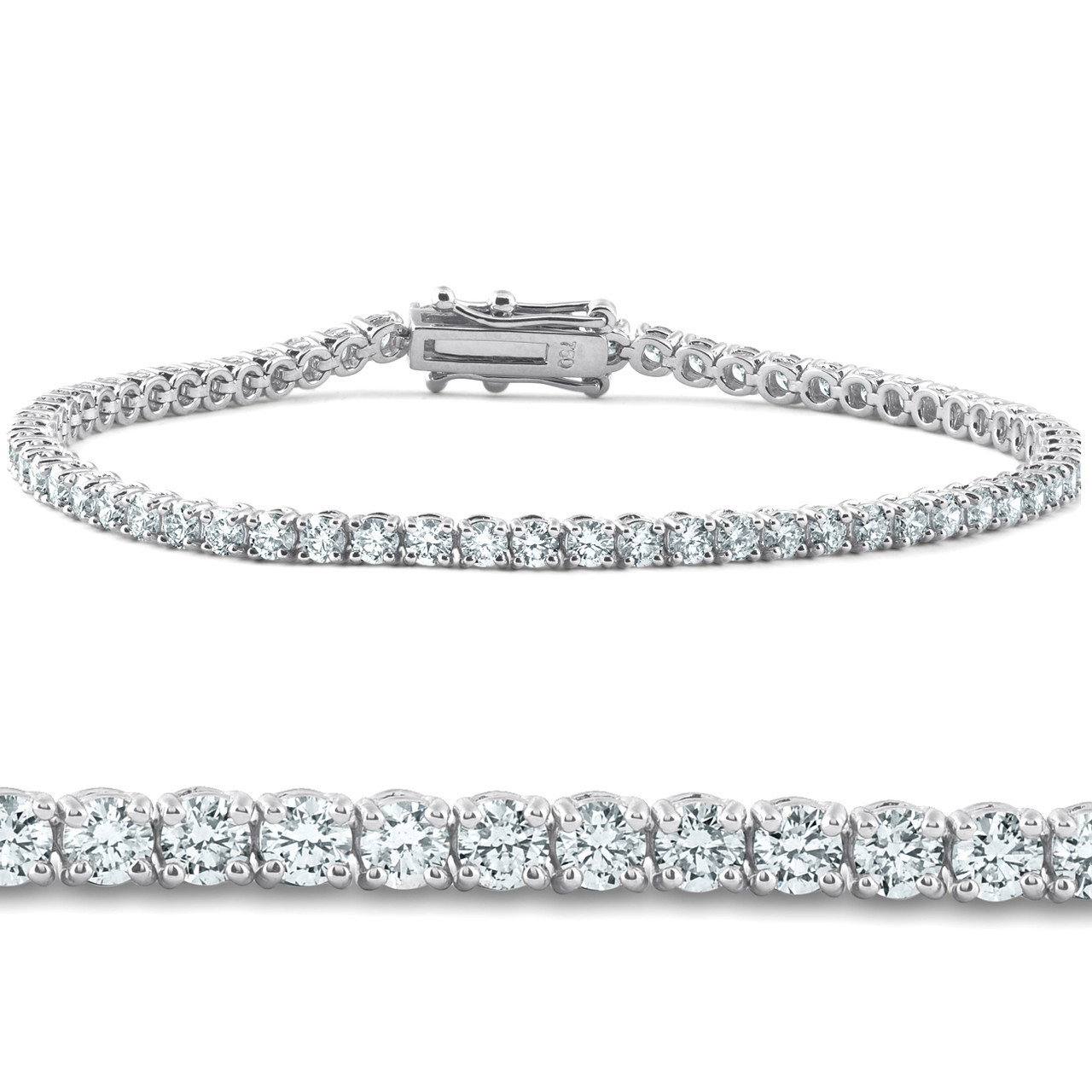 2 - 20Ct Diamond Tennis Bracelet 7